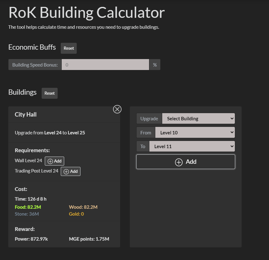 online building estimate calculator